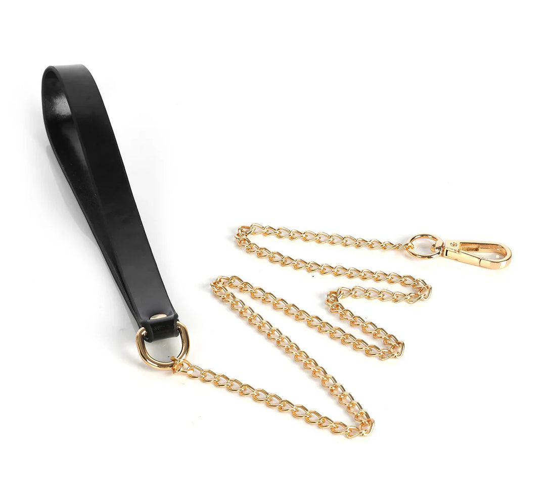 "Slave" Collar with Chain