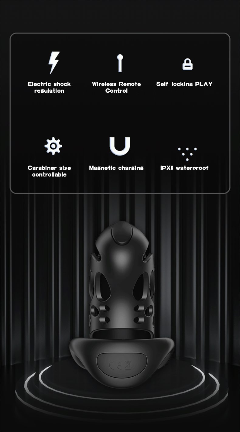 Cagio™ Intelligent Remote Control Chastity Cage