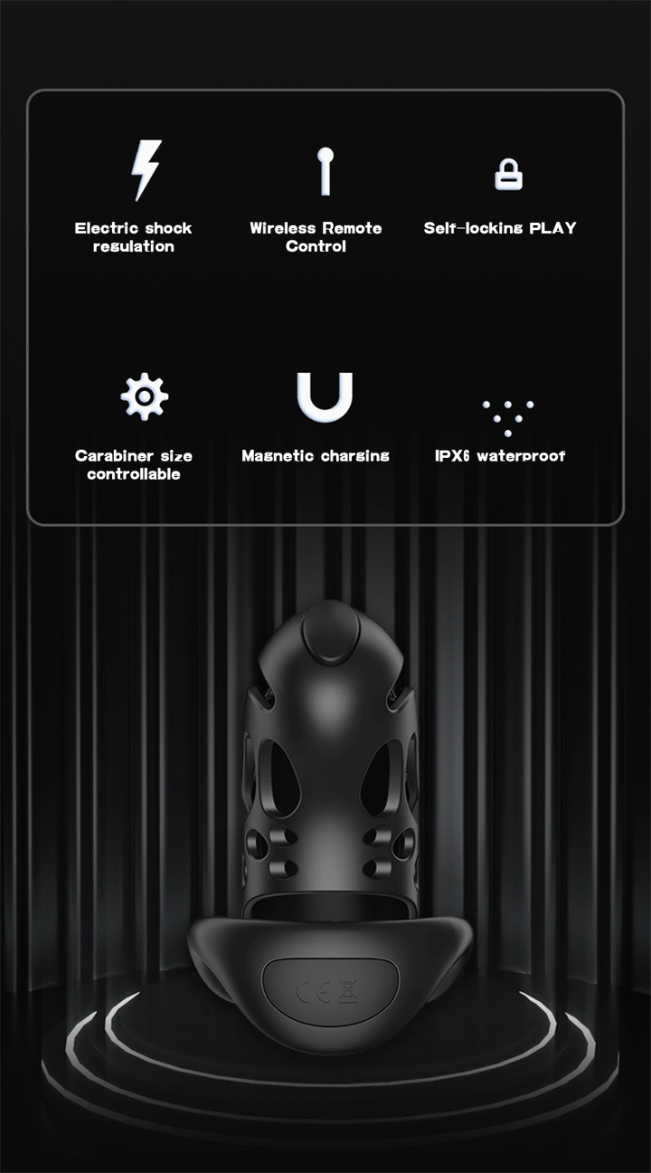 Cagio™ Intelligent Remote Control Chastity Cage