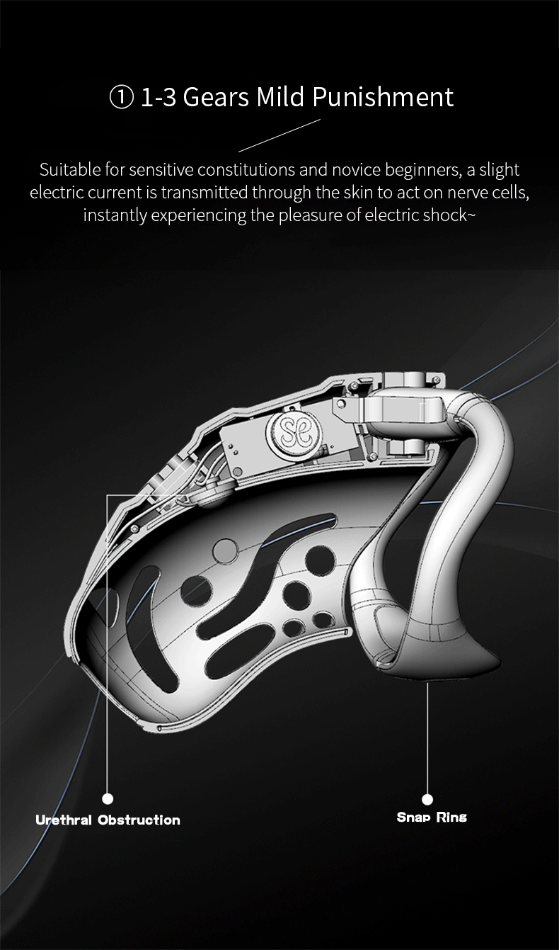 Cagio™ Intelligent Remote Control Chastity Cage