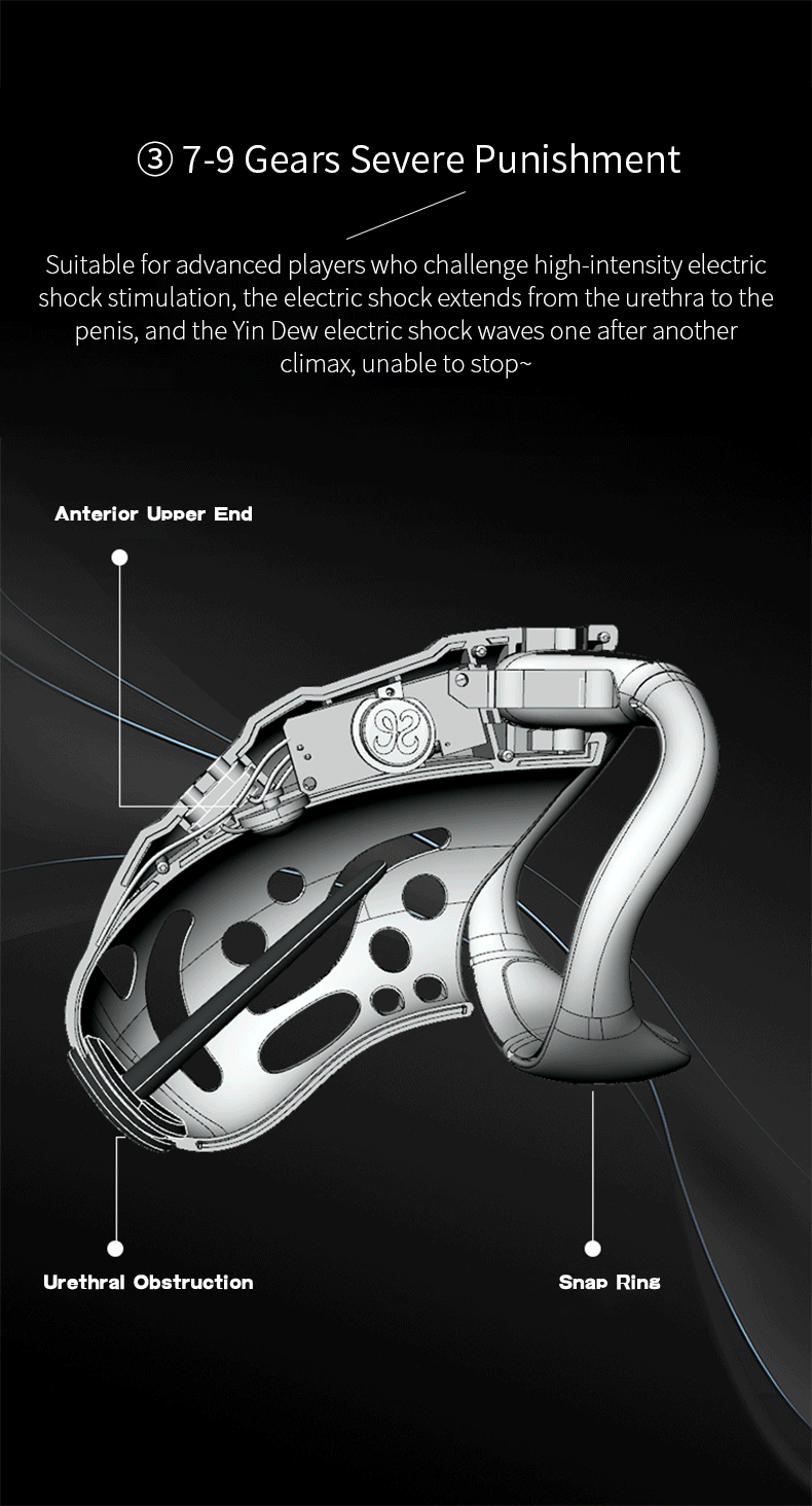 Cagio™ Intelligent Remote Control Chastity Cage