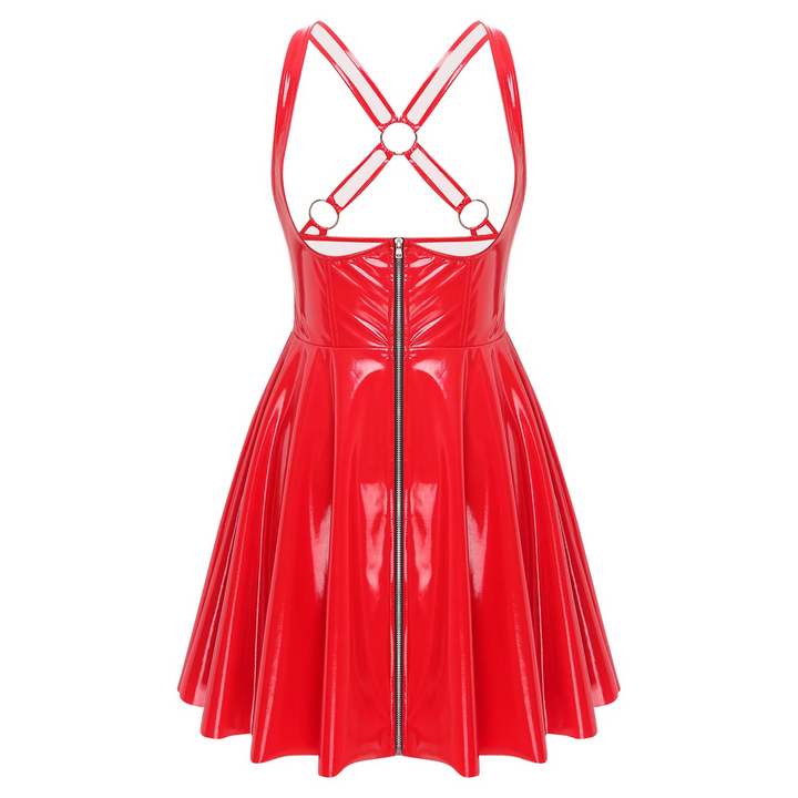 Latex Mini Dress