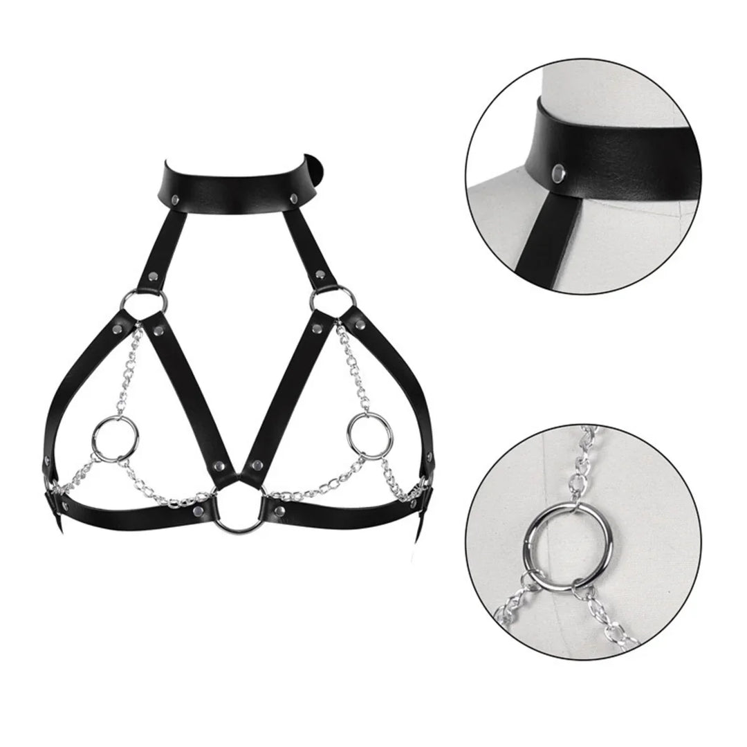 Allure Leather Harness