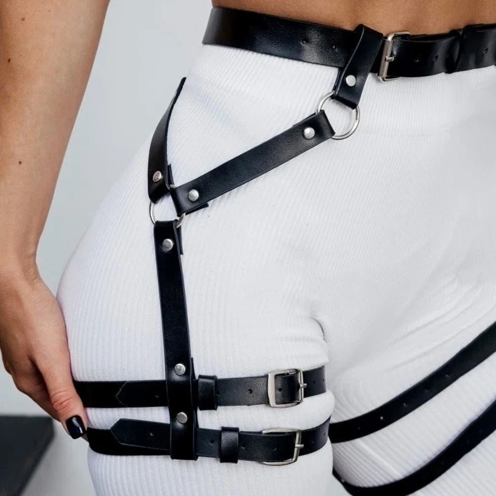Punk Waist Harness Belt