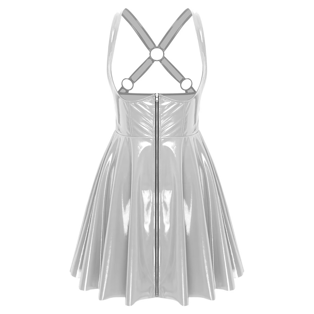 Latex Mini Dress