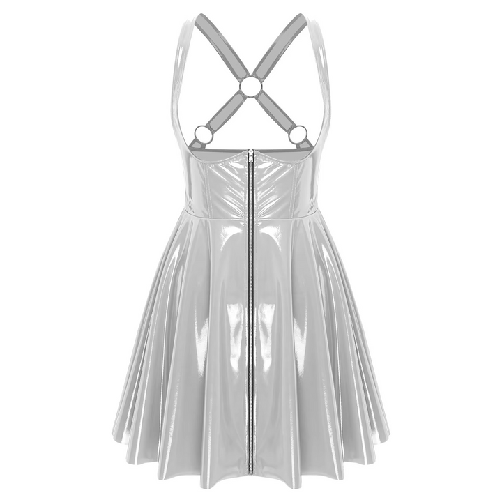 Latex Mini Dress