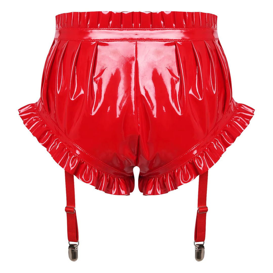 Women’s Wet Look Shorts