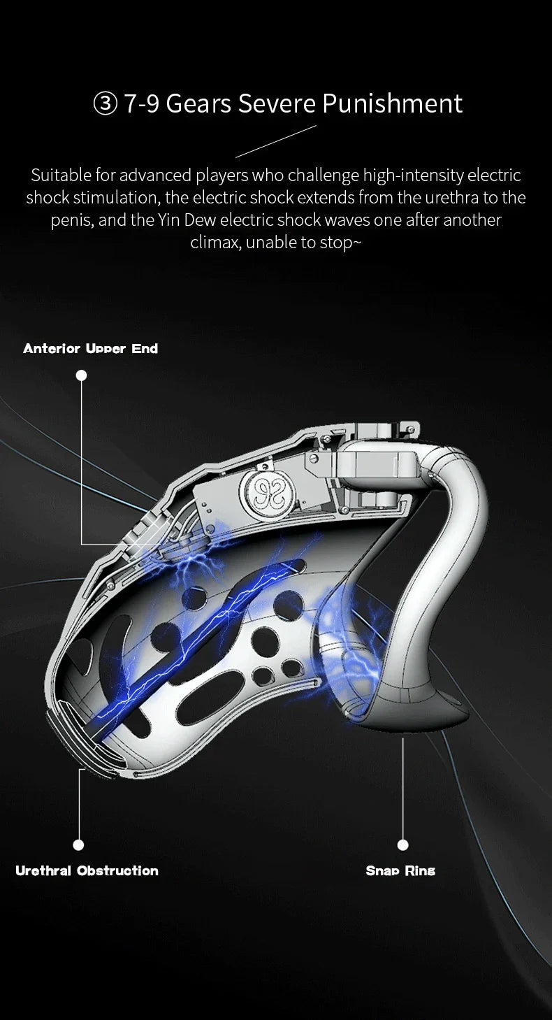 Cagio™ Intelligent Remote Control Chastity Cage