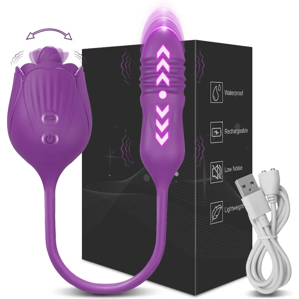 Rose Clit Licking Vibrator