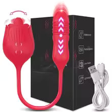 Rose Clit Licking Vibrator