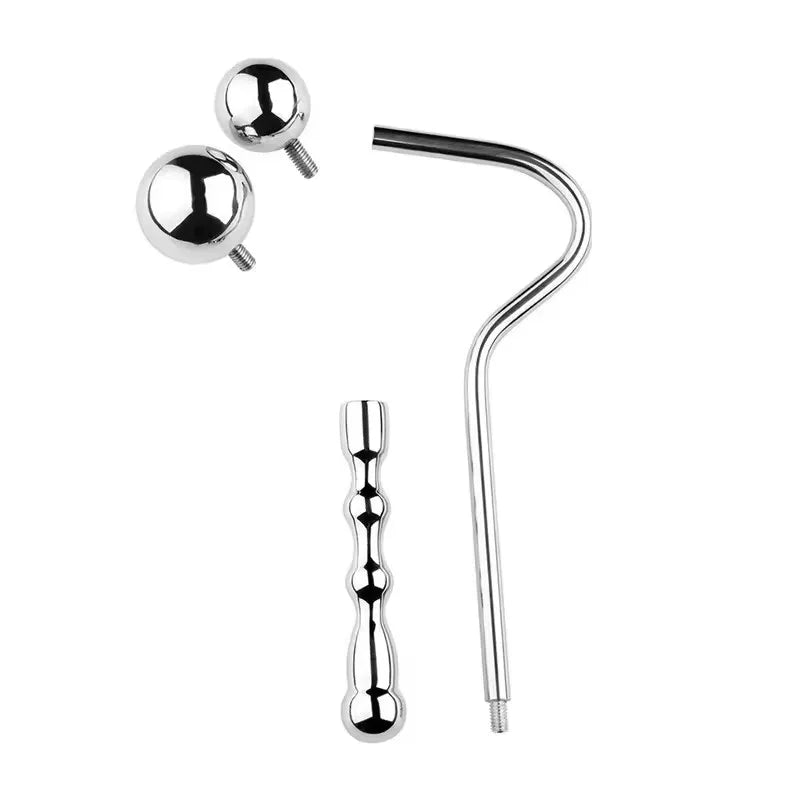 Steel Hook Prostrate Steel Anal Hook - Intense Pleasure & Prostate Stimulator | GhallasGoth