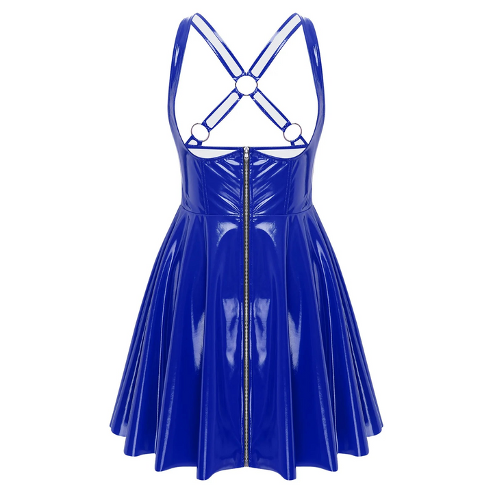 Latex Mini Dress