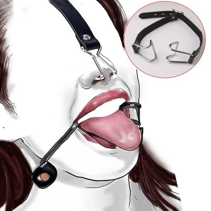 موزع خطاف الأنف والفم