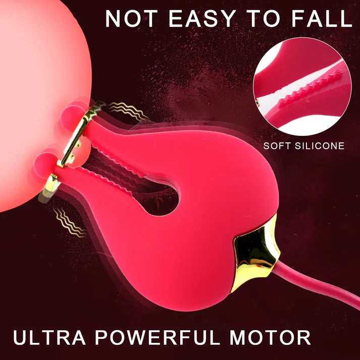 Rose Mouth Plug & BDSM Play Set