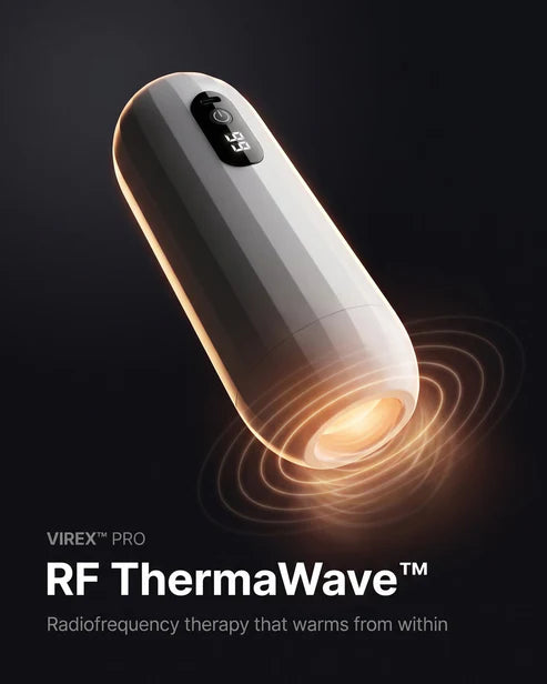 Virex Pro device on dark background