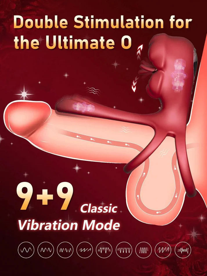 KissMaster Waterproof Vibrator for Couples