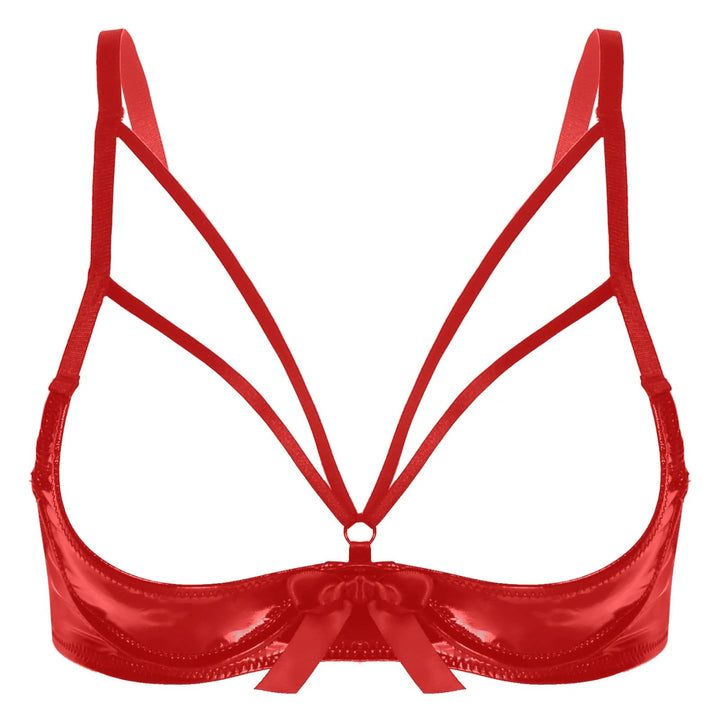 Bowknot Open Cup Bra