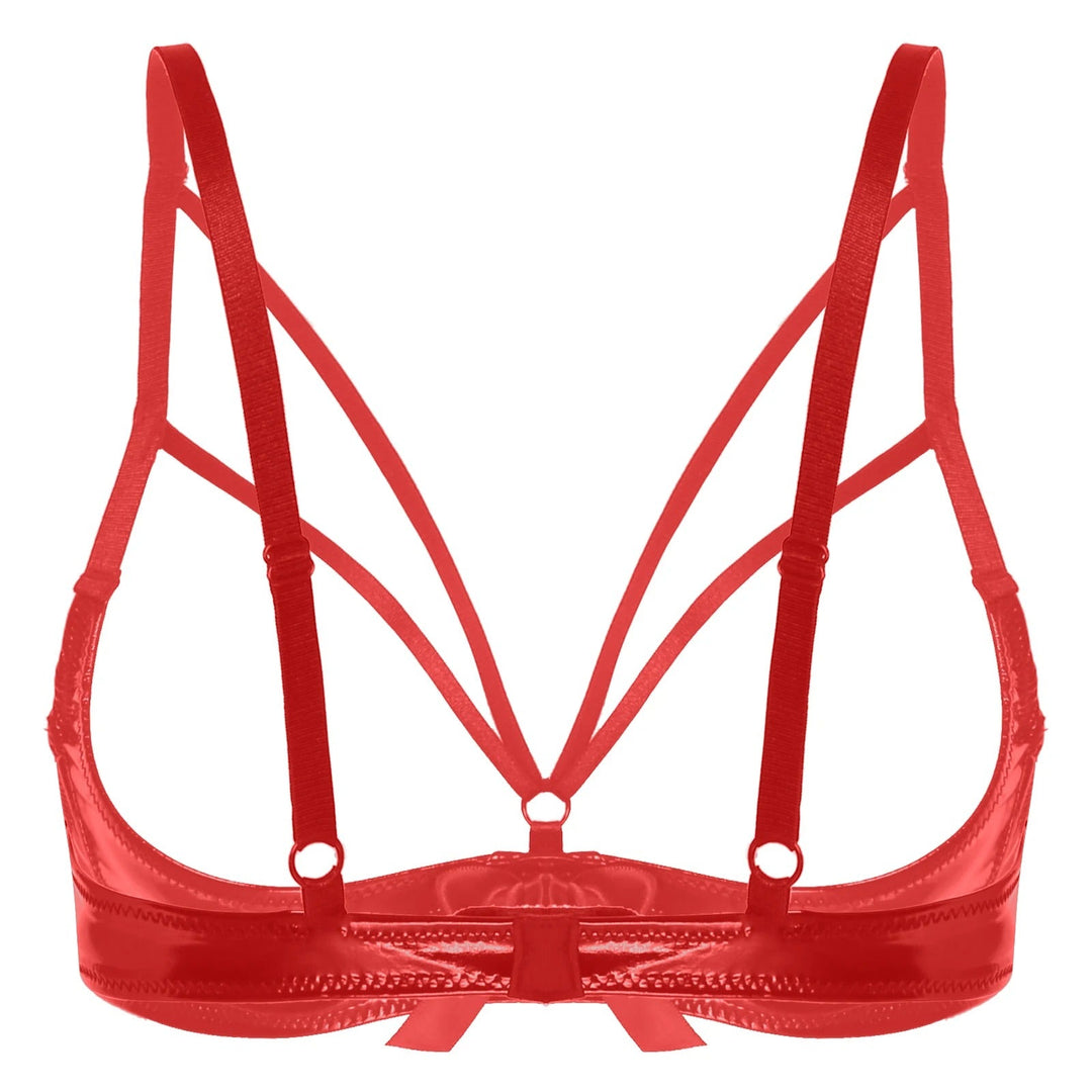 Bowknot Open Cup Bra