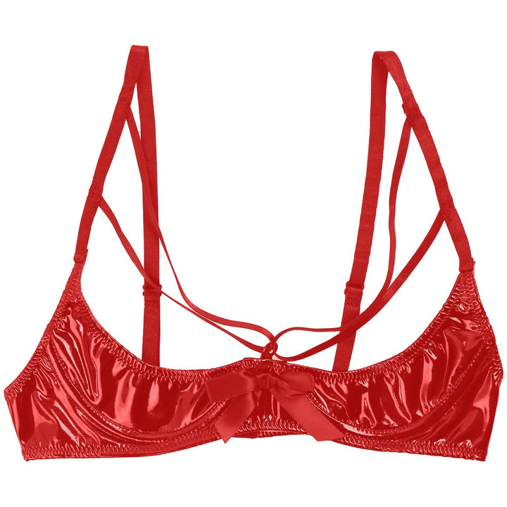 Bowknot Open Cup Bra