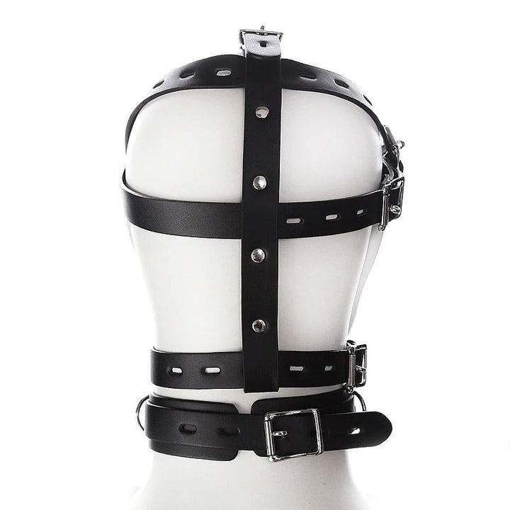 قناع تسخير جلدي