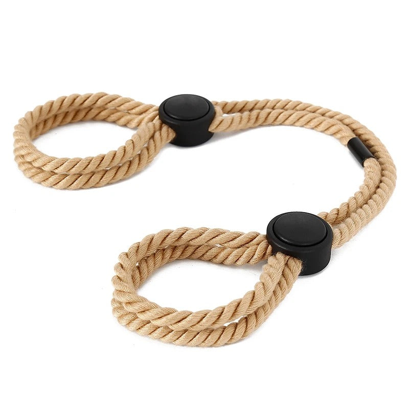 Adjustable Rope Cuff Cotton Rope Cuffs – GhallasGoth