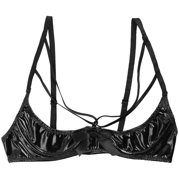 Bowknot Open Cup Bra