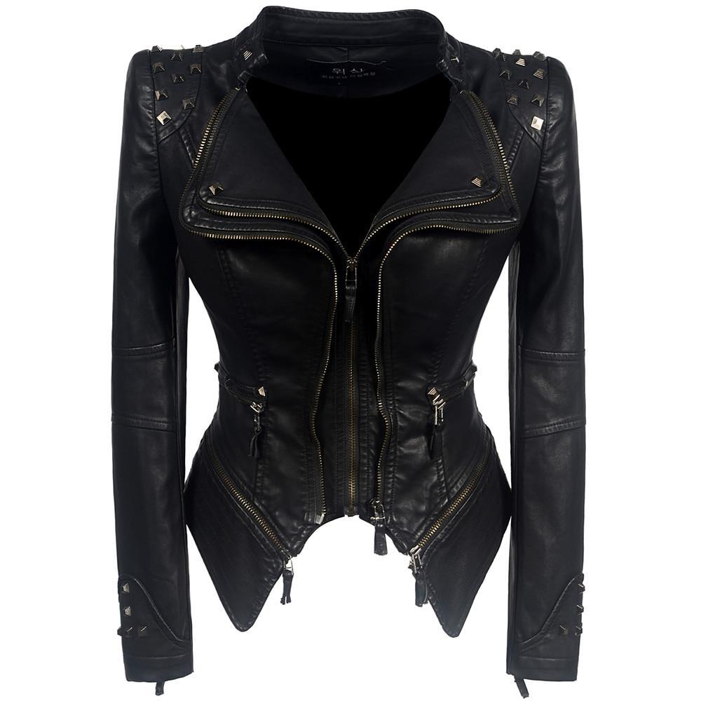 Agnese Leather Jacket