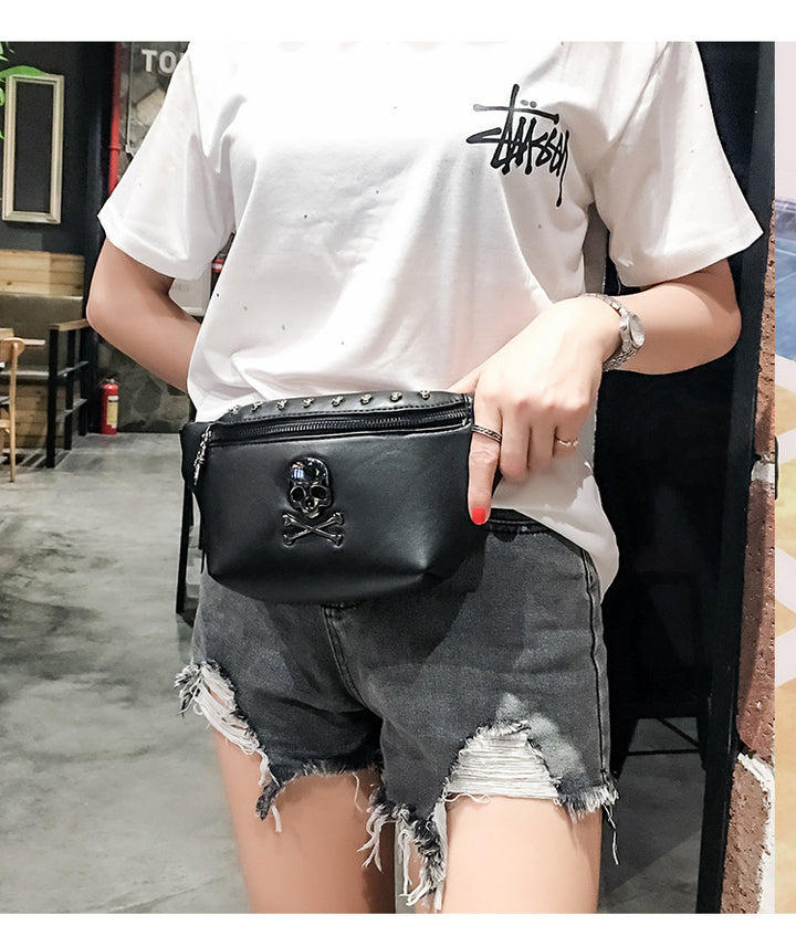 Chest Bag with Skull