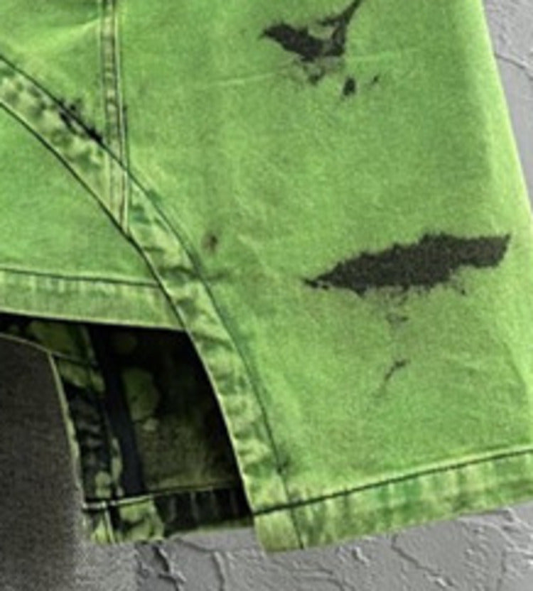 تنورة جينز عالية الخصر 