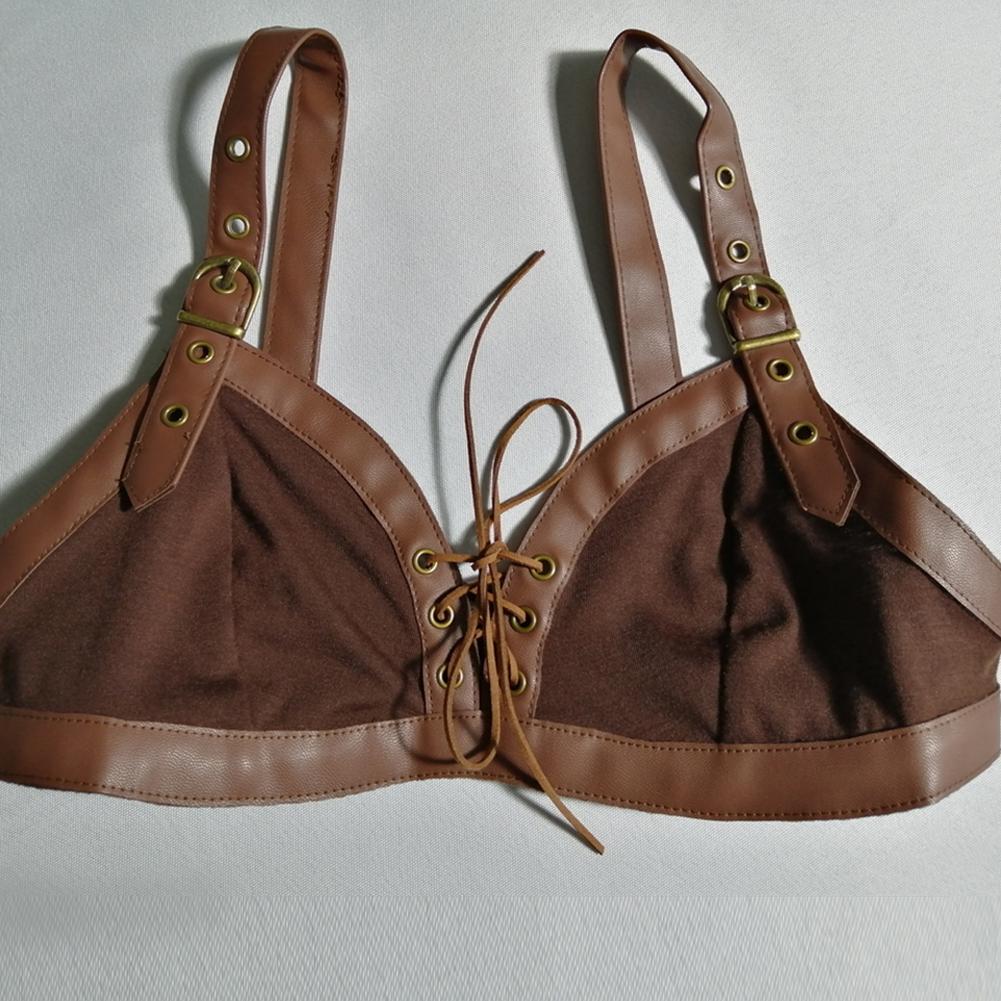 Leather Bra