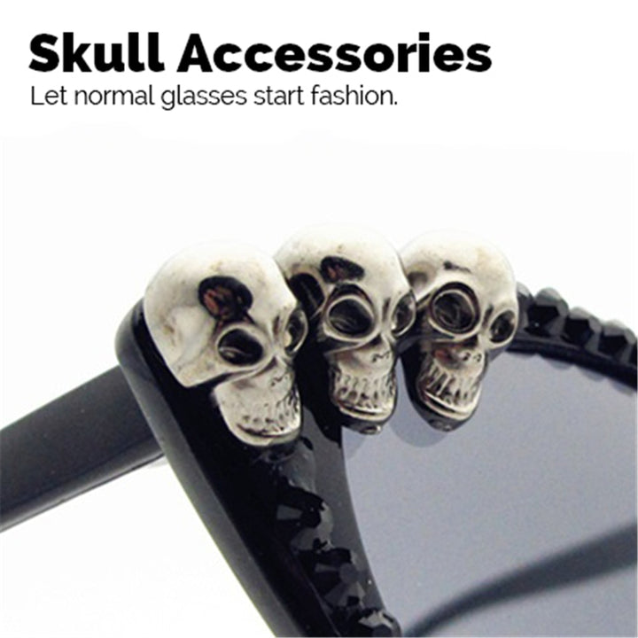 Skull and Rhinestones Sunglasses