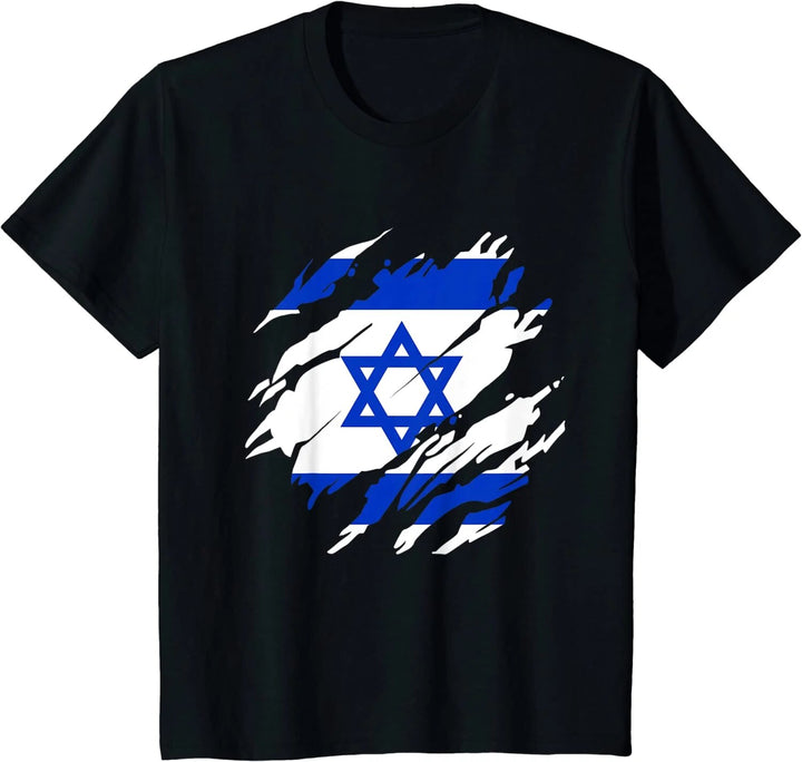 I Heart Love Israel Flag T-Shirt
