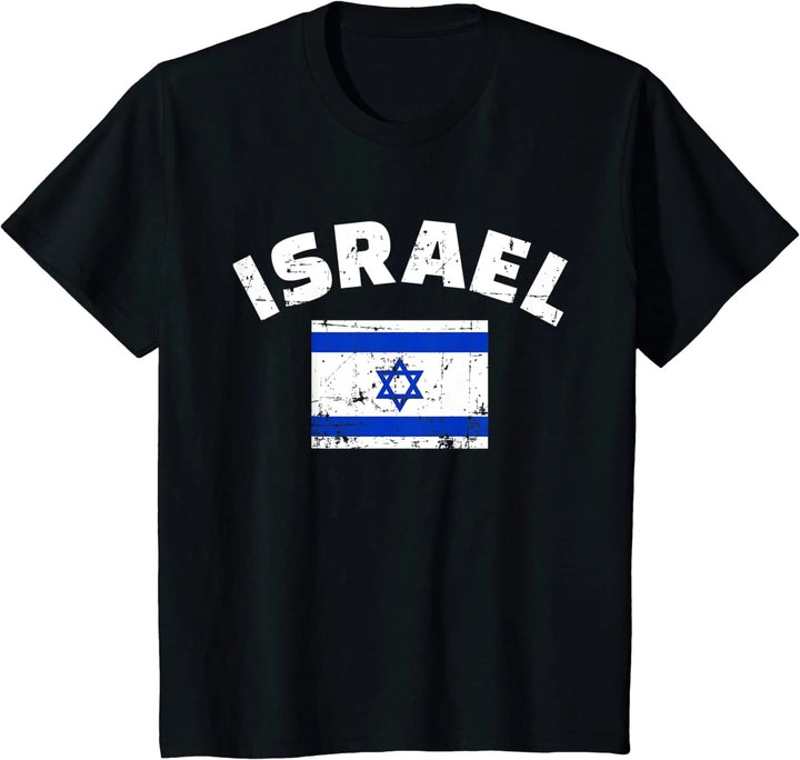 I Heart Love Israel Flag T-Shirt
