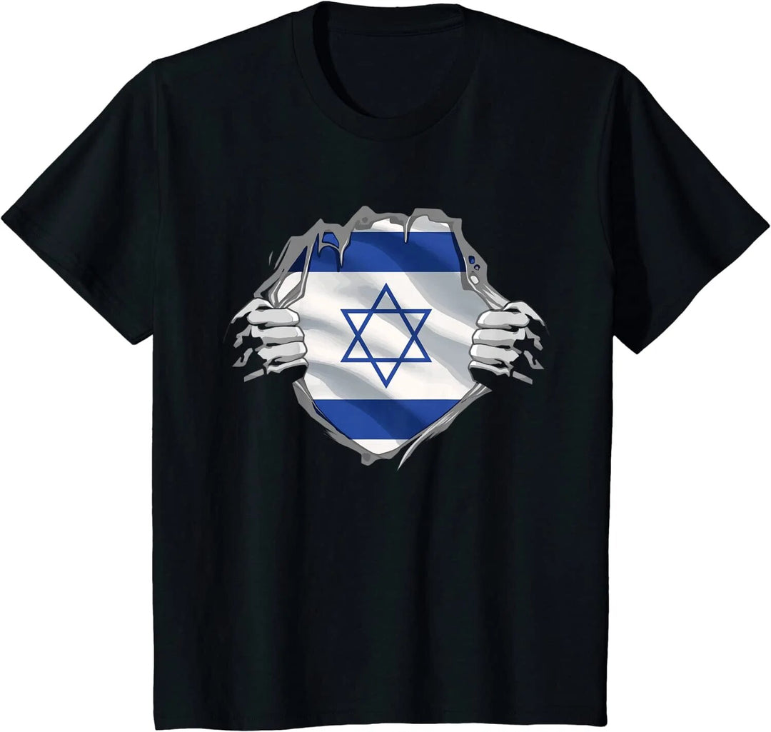 I Heart Love Israel Flag T-Shirt