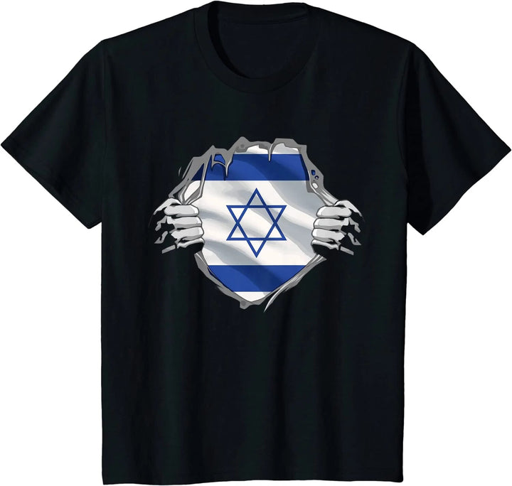I Heart Love Israel Flag T-Shirt