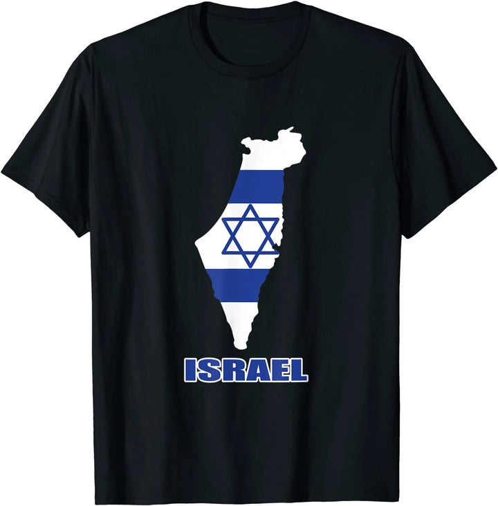 I Heart Love Israel Flag T-Shirt