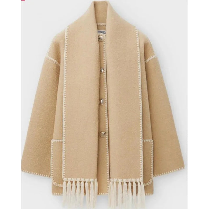 Trench Coats with Scarf